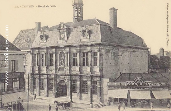 Carte postale de Troyes