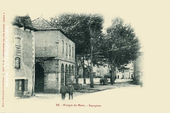 Carte postale de Ispagnac