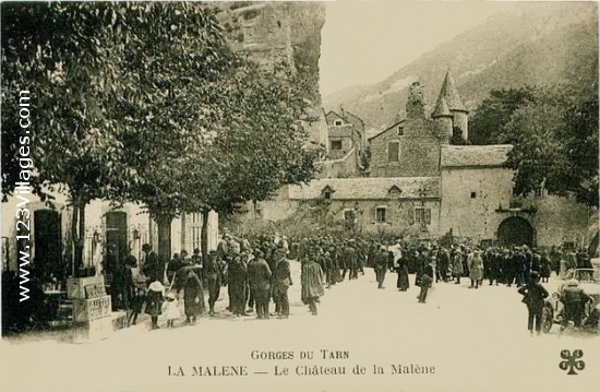 Carte postale de La Malène