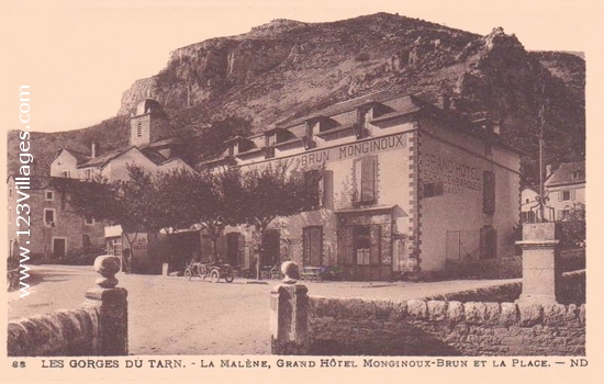 Carte postale de La Malène