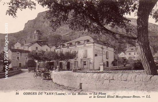 Carte postale de La Malène