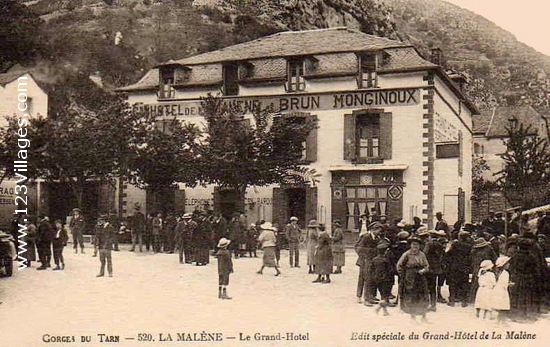 Carte postale de La Malène