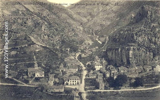 Carte postale de La Malène