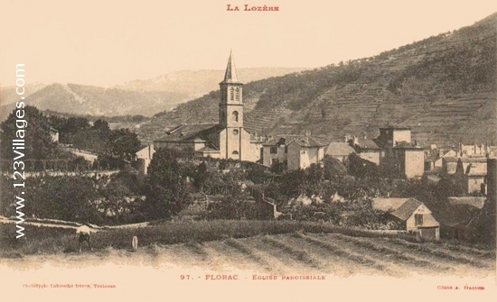 Carte postale de Florac