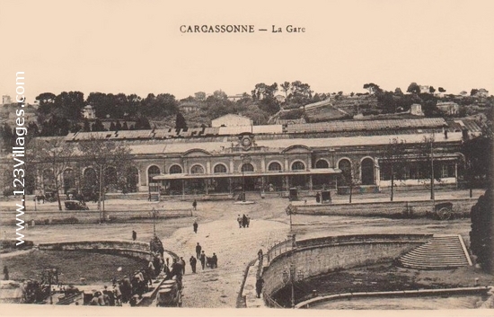 Carte postale de Carcassonne