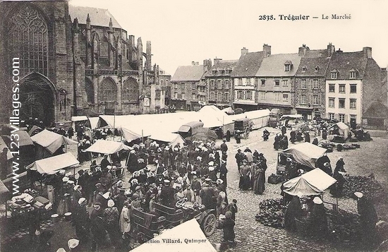 Carte postale de Tréguier