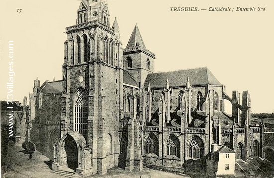 Carte postale de Tréguier