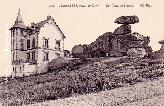 Carte postale de Trégastel