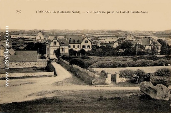 Carte postale de Trégastel