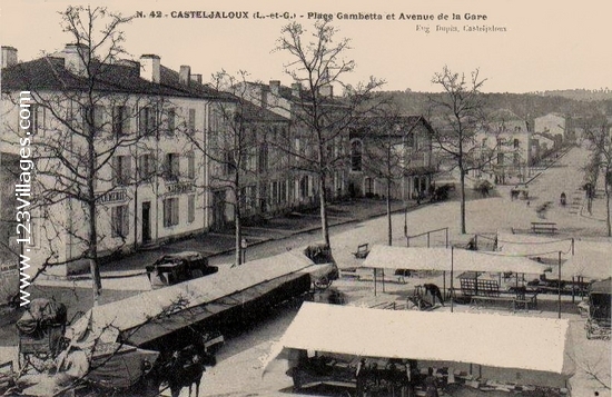 Carte postale de Casteljaloux