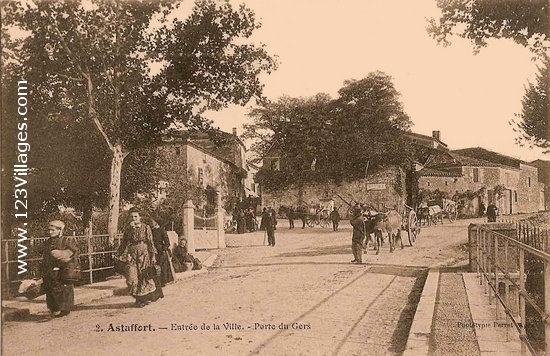 Carte postale de Astaffort