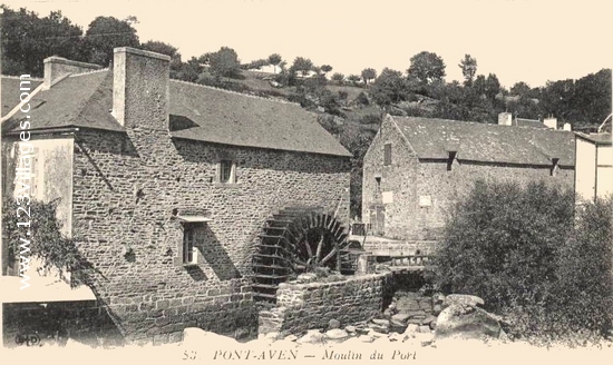 Carte postale de Pont-Aven