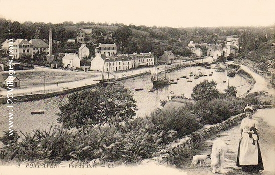 Carte postale de Pont-Aven