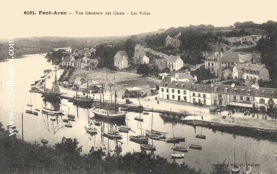 Carte postale de Pont-Aven