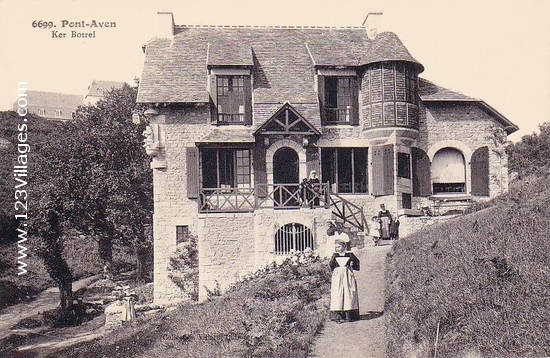 Carte postale de Pont-Aven