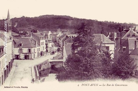 Carte postale de Pont-Aven