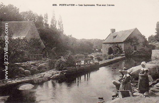 Carte postale de Pont-Aven