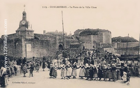 Carte postale de Concarneau