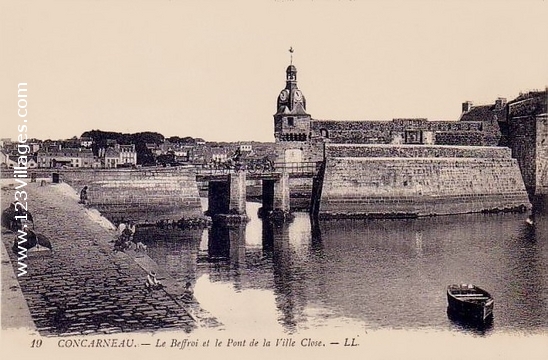 Carte postale de Concarneau