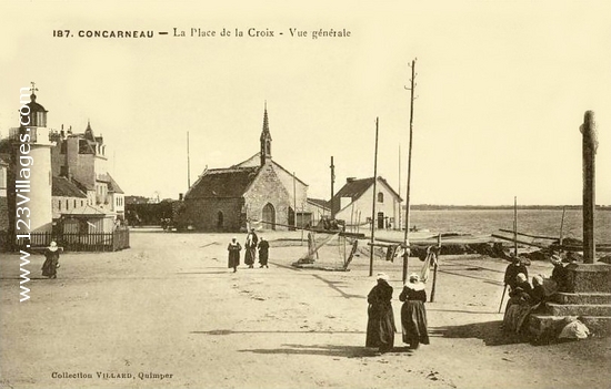 Carte postale de Concarneau