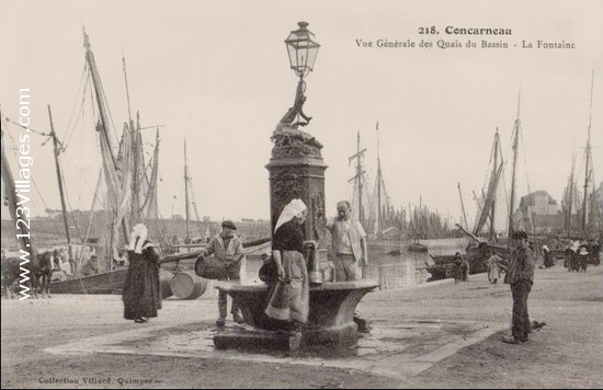 Carte postale de Concarneau