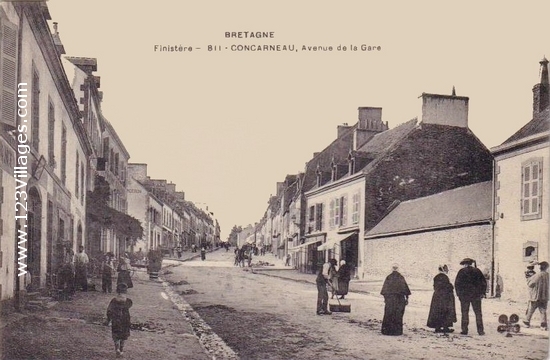 Carte postale de Concarneau