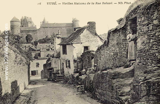 Carte postale de Vitré