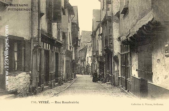 Carte postale de Vitré