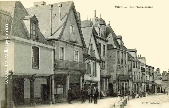 Carte postale de Vitré