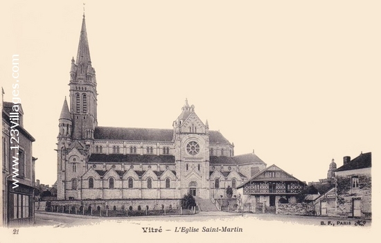 Carte postale de Vitré