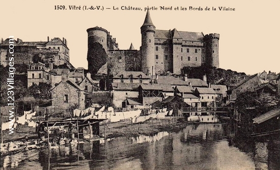 Carte postale de Vitré