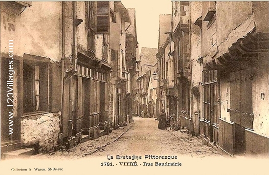 Carte postale de Vitré