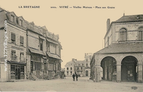 Carte postale de Vitré