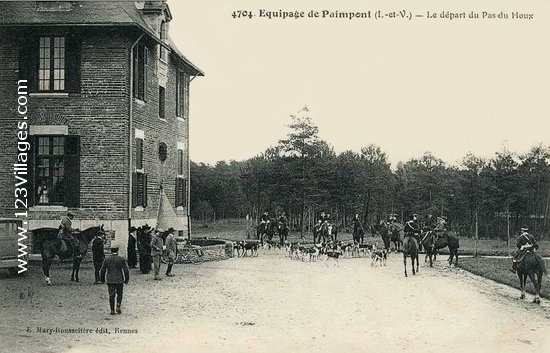 Carte postale de Paimpont