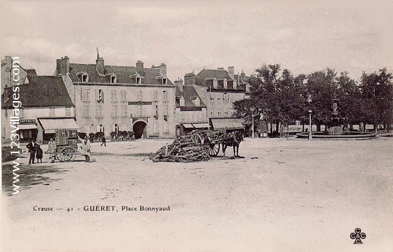 Carte postale de Guéret