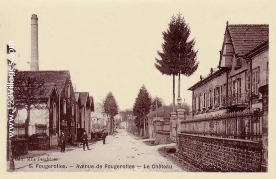 Carte postale de Fougerolles