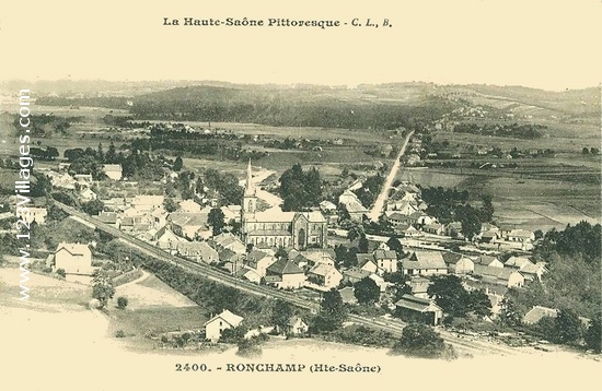 Carte postale de Ronchamp