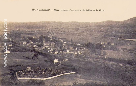 Carte postale de Ronchamp