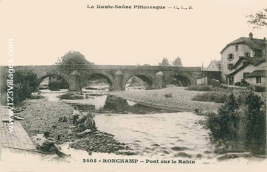 Carte postale de Ronchamp