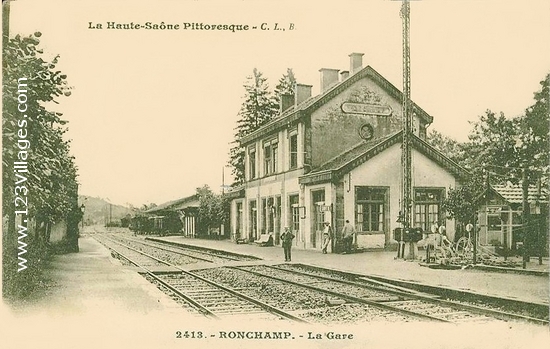 Carte postale de Ronchamp