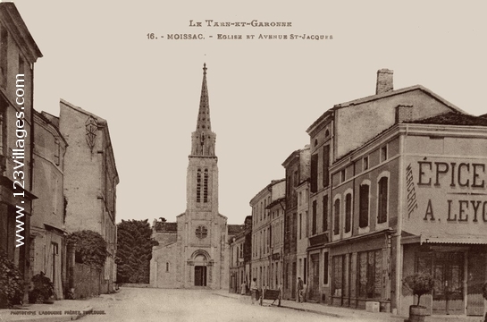 Carte postale de Moissac