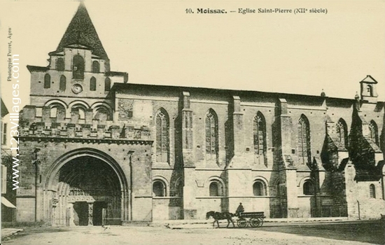 Carte postale de Moissac