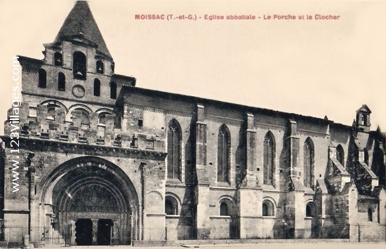 Carte postale de Moissac