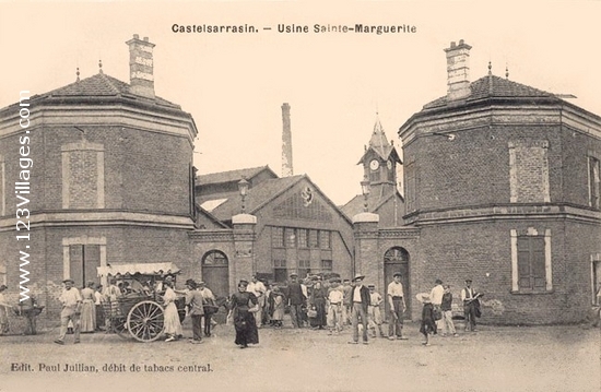 Carte postale de Castelsarrasin