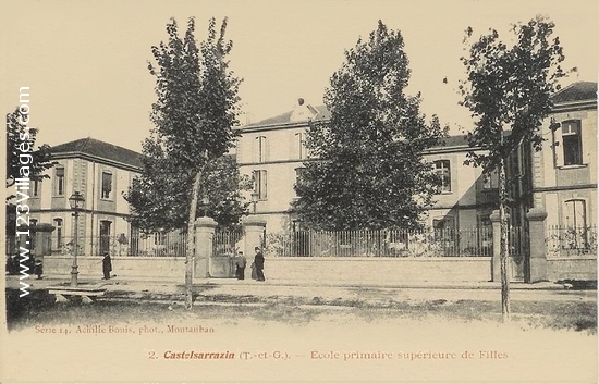 Carte postale de Castelsarrasin