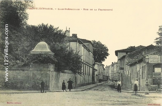 Carte postale de Castelsarrasin