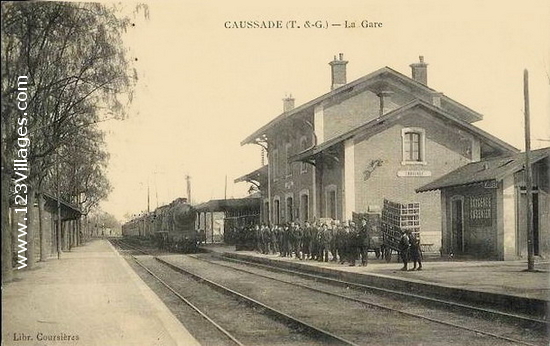 Carte postale de Caussade