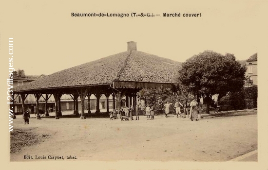 Carte postale de Beaumont-de-Lomagne