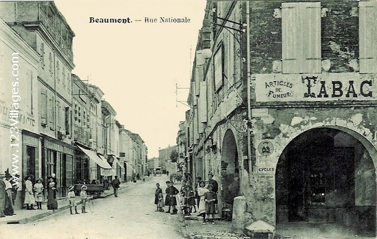 Carte postale de Beaumont-de-Lomagne