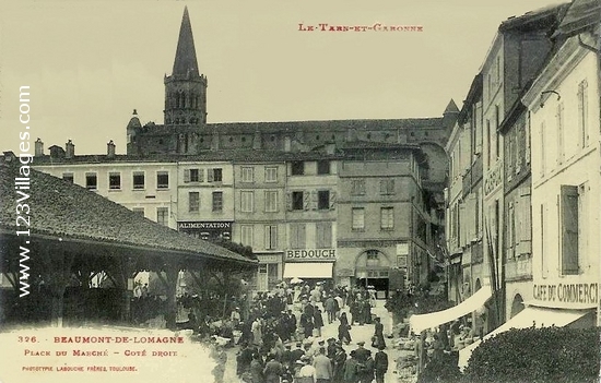 Carte postale de Beaumont-de-Lomagne